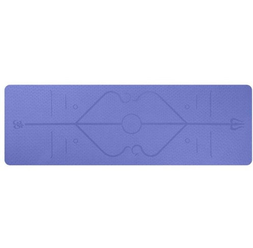 Position Line Non-Slip Yoga Mat