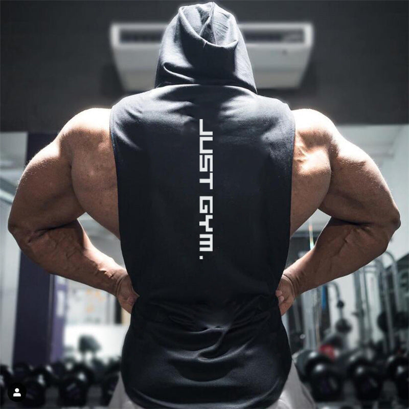 Loose Hooded Fitness Vest