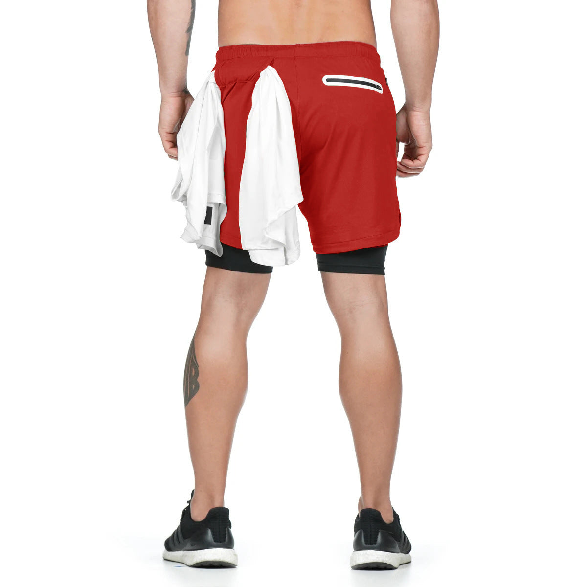 2 In 1 Double-Deck Shorts