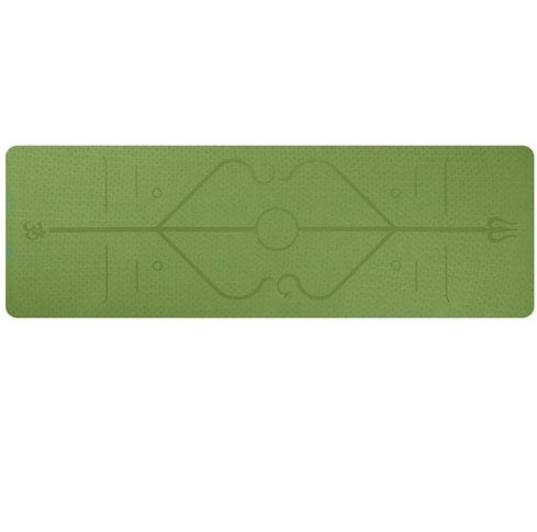 Position Line Non-Slip Yoga Mat