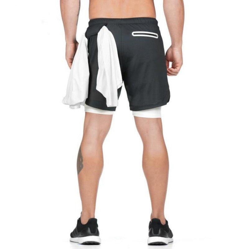 2 In 1 Double-Deck Shorts