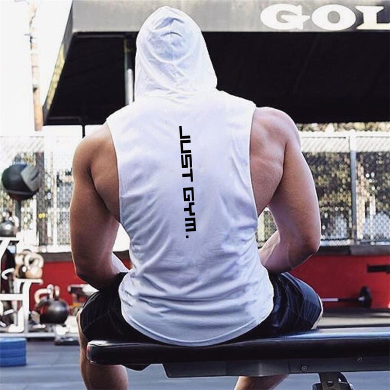 Loose Hooded Fitness Vest