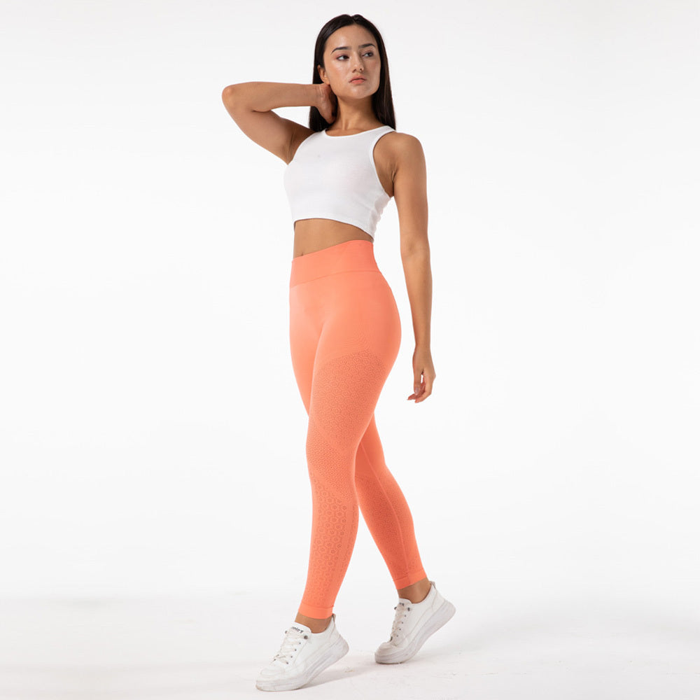 Seamless Hollow Yoga Leggings