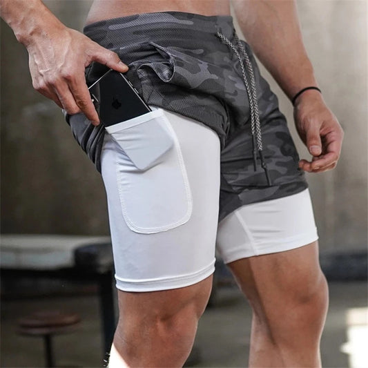2 In 1 Double-Deck Shorts