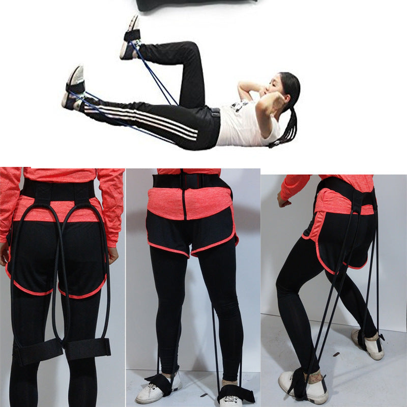 Yoga Fitness Belt Foot Pedal Tension Rope