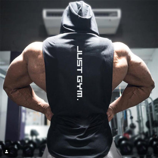 Loose Hooded Fitness Vest