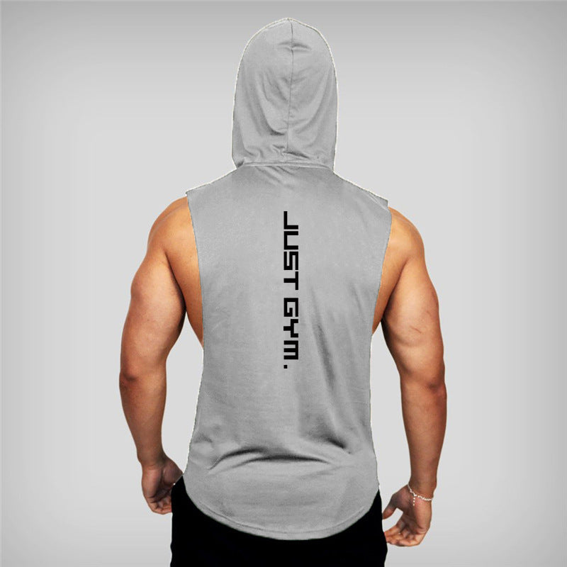 Loose Hooded Fitness Vest