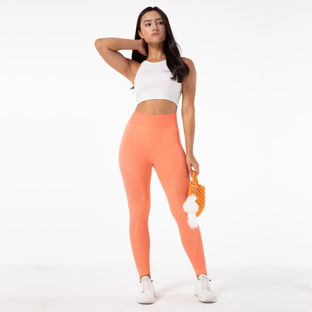 Seamless Hollow Yoga Leggings