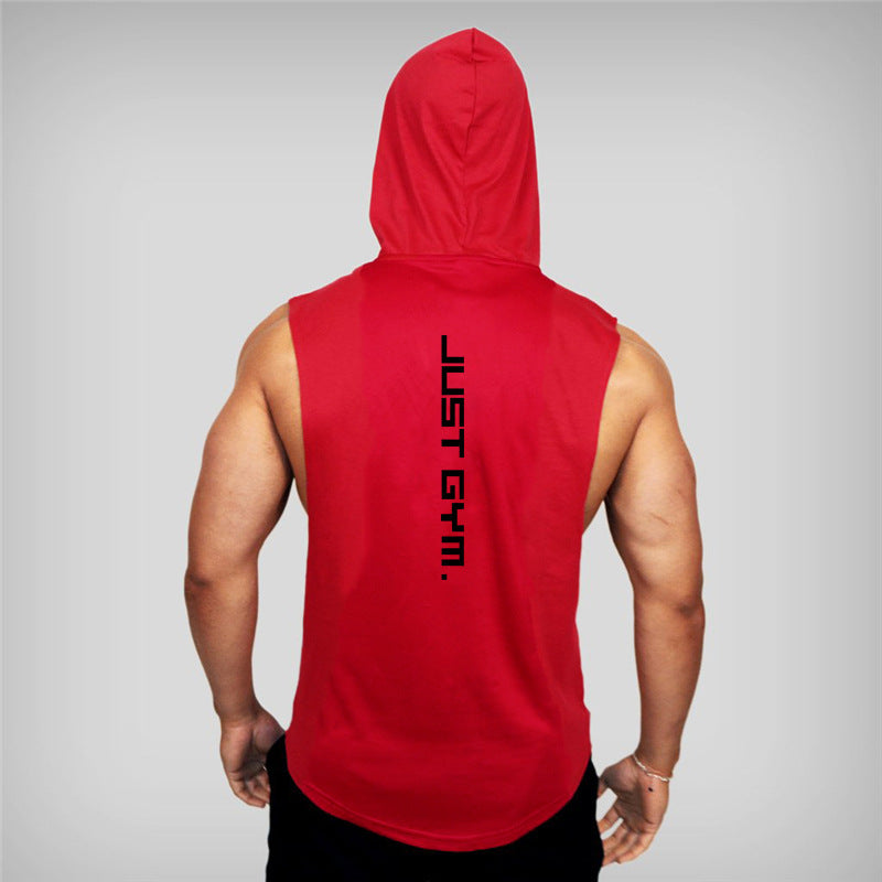 Loose Hooded Fitness Vest